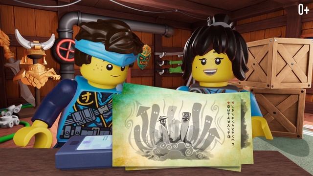 Видеоблог ниндзя №1: наш САМЫЙ ПЕРВЫЙ видеоблог! | Ния и Джей из LEGO NINJAGO смотреть онлайн