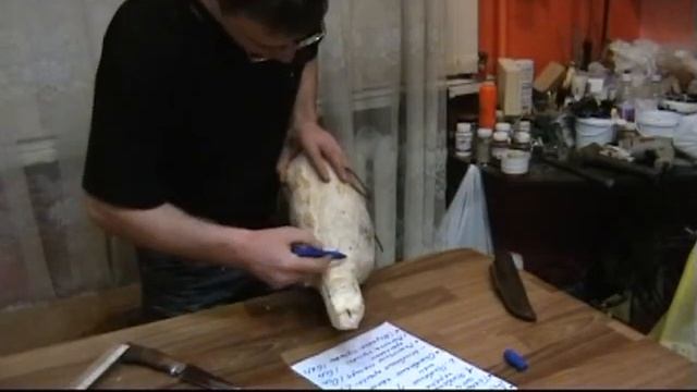 Как сделать чучело ГЛУХАРЯ в домашних условиях #3 смотреть онлайн