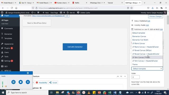 Install template elementor dengan file json смотреть онлайн