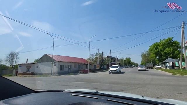 Улица Казыбек би ( Кирова).Арысь. смотреть онлайн