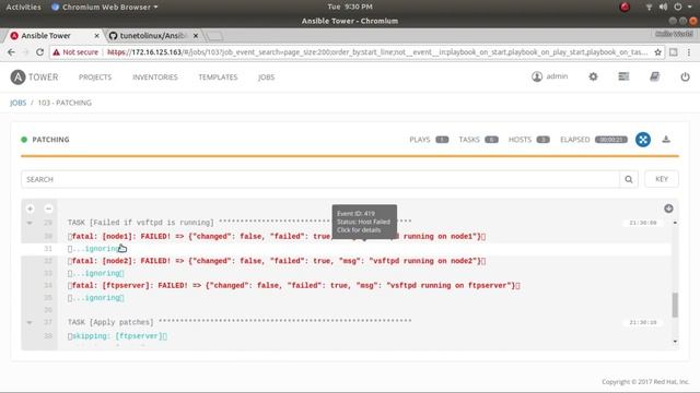 Patching Linux server with Ansible Tower | Ansible Automation in RHEL7 |CentOS7 смотреть онлайн
