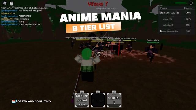 Roblox Anime Mania Tier List (April 2023) Best Characters Ranked #animemania #tierlist #gaming смотреть онлайн