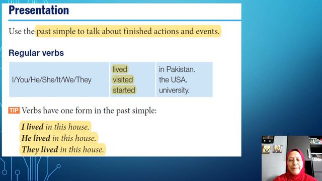 Regular Verbs Past Simple смотреть онлайн