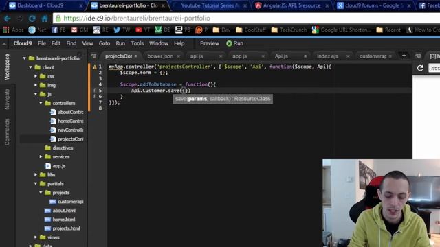 MongoDB Customer API(Client Side Setup) 2/2 - The Full Stack: Part 8 смотреть онлайн