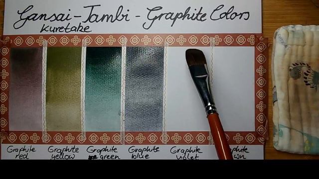 Kuretake graphite colors