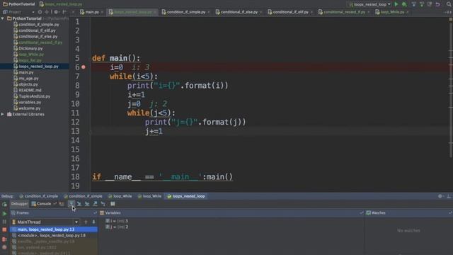 24- Python|| Nested Loop العبارات التكرارية متداخلة смотреть онлайн