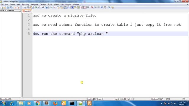 How to create Laravel Blog Project - Database Migration - Part 2 смотреть онлайн