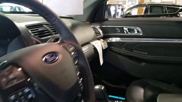 2018 Ford Explorer Sport white platinum at Dale Howard Auto Iowa Falls смотреть онлайн