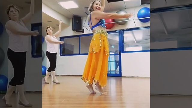 Oriental Dance Fusion. Basic movements // Восточные танцы Фьюжн. Основные движения // פיוז'ן דאנס смотреть онлайн