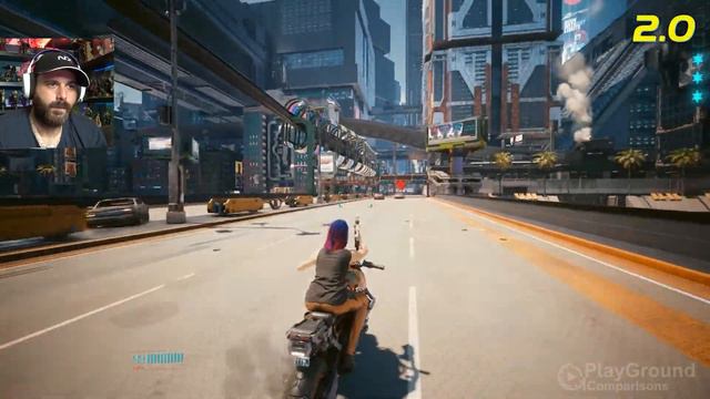 5 différences entre CYBERPUNK 2077 d'origine et la version 2.0 🔥 смотреть онлайн