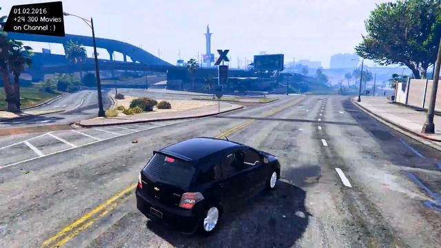 2010 Chevrolet Agile 1.0 - GTA V MOD ENB | 2.7K / 1440p ! _REVIEW