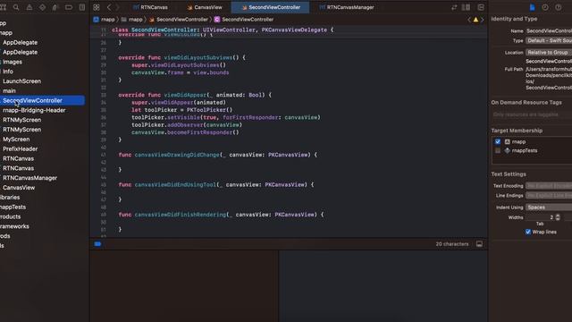 using PencilKit in react native's new architecture смотреть онлайн