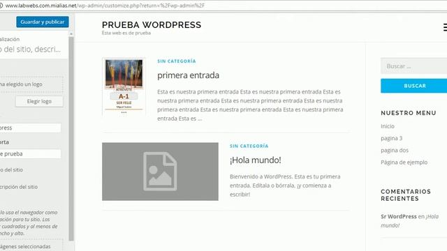 Como modificar el titulo y la descripcion de la pagina web en wordpress смотреть онлайн