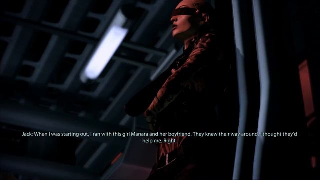 Mass Effect 2 - Jack Romance Scene смотреть онлайн