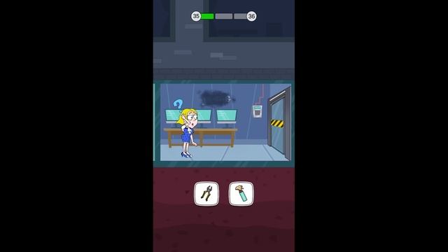 ДИНОЗАВР испугал ДЕВУШКУ в игре Save the Girl смотреть онлайн
