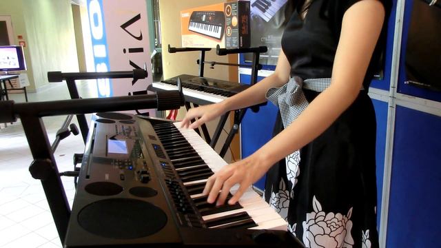 Angry Bird on Casio High Grade Keyboard CTK-7000 смотреть онлайн