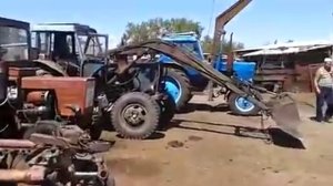 самодельный кун МТЗ, с.Байгунус2