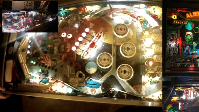Williams Alien Poker Pinball 1980 смотреть онлайн