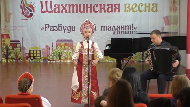 Сергеечева Анастасия Плясовая песня "Барыня" смотреть онлайн