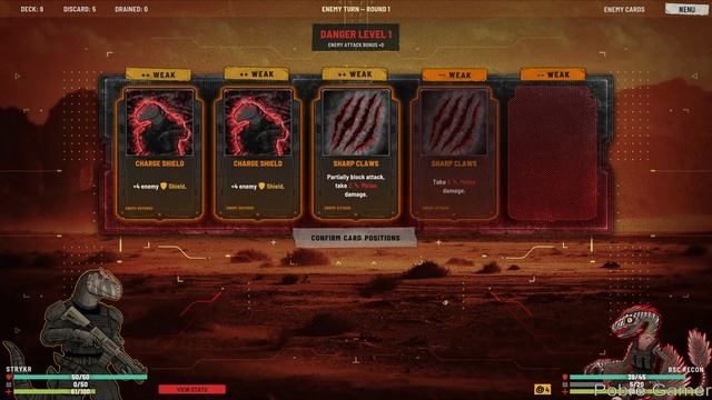 [Early Access] DINO MERCS - Roguelike Deckbuilding - Gameplay (PC) смотреть онлайн