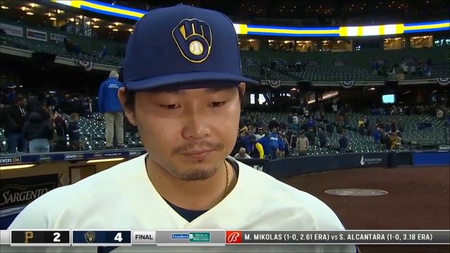 Keston Hiura gives his thoughts after Brewers sweep Pirates смотреть онлайн