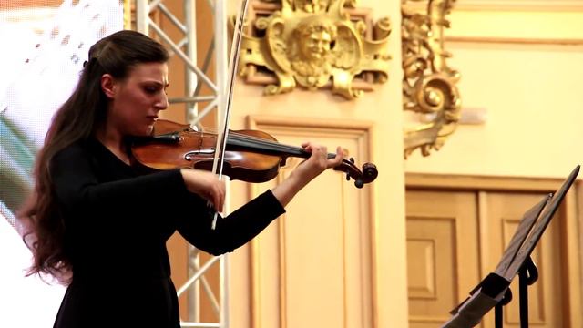 Yana Stadnyk (Ukraine) Myroslav Skoryk. Caprice For Solo Violin