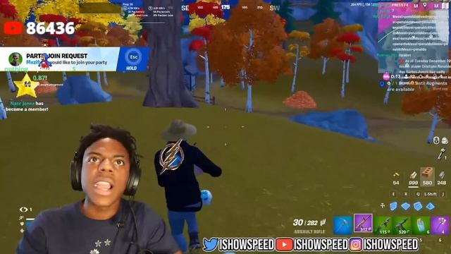 IShowSpeed Plays Fortnite And Wins *FULL VIDEO* смотреть онлайн