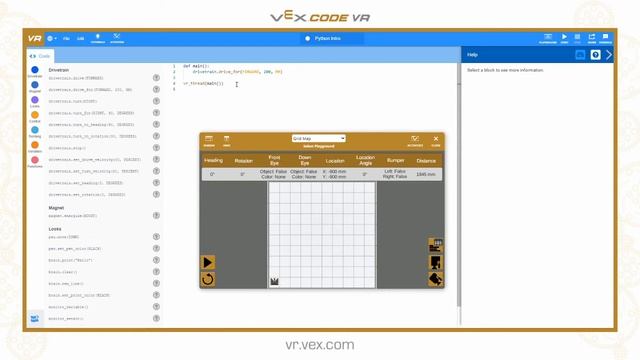 VEXcode VR Python - 1. Getting Started with Python смотреть онлайн