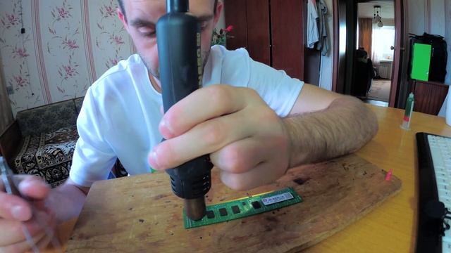 Как прогреть bga чип. Прогрев видеокарты! смотреть онлайн