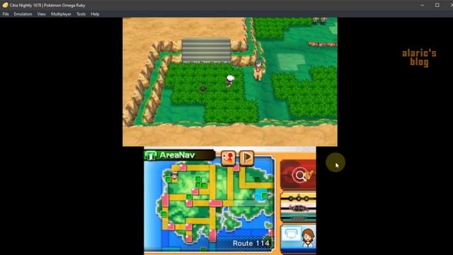 How to SNEAK(walk slowly) in Omega Ruby Alpha Sapphire in Citra смотреть онлайн