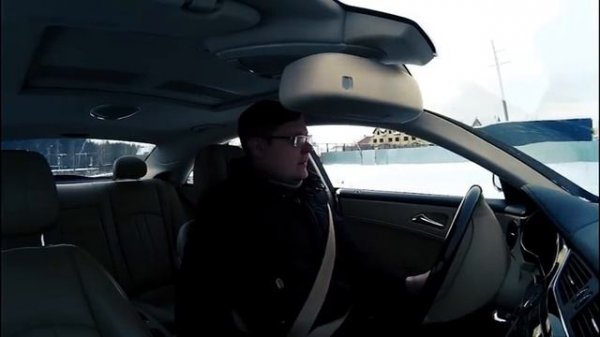 Тест-драйв Mercedes-Benz CLS-klasse седан