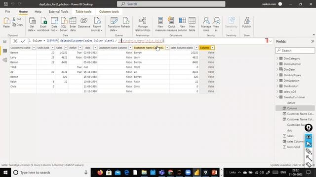 Information Functions in DAX смотреть онлайн