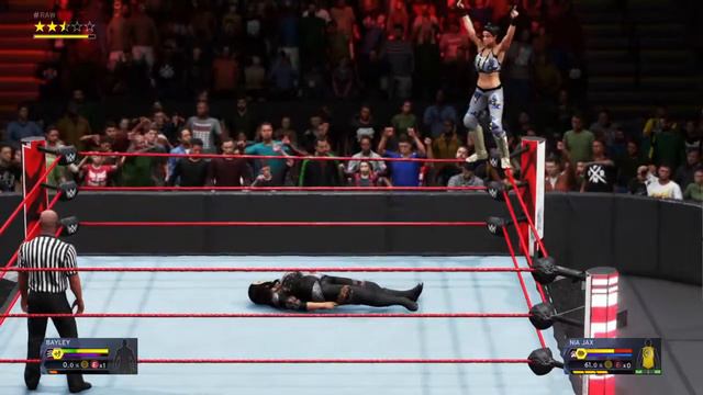 Raw: Bayley VS Nia Jax смотреть онлайн