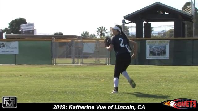 2019 Katherine Vue Outfield and Second Base Softball Skills Video - California Comets смотреть онлайн