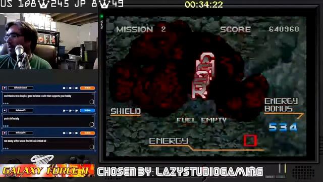 Galaxy Force 2 | Game JP 8 | Sega Saturn Challenge смотреть онлайн