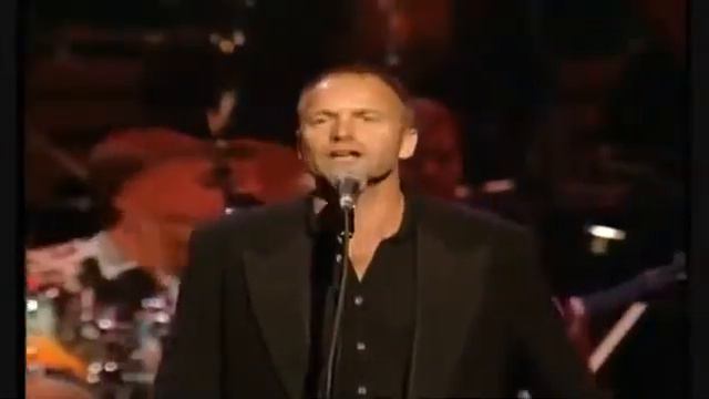 Mark Knopfler, Eric Clapton, Sting & Phil Collins - Money for Nothing [En vivo-Montserrat] смотреть онлайн