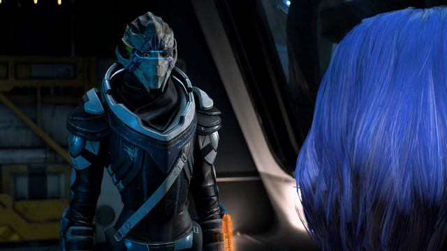 Mass Effect Andromeda_Ari'iaa-Tempest_Talking_To_Vetra_About_Sid смотреть онлайн