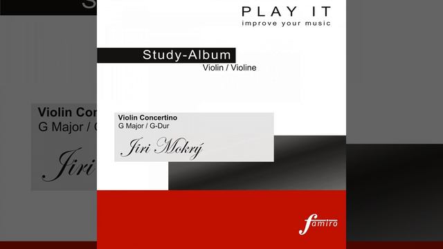 Concertino in G Major: II. Andante cantabile (Piano Accompaniment - Metronome: 1/4 = 48 - A' =... смотреть онлайн
