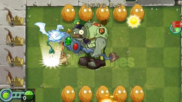 PvZ 2 Chinese Version - Every Plants Level 1 use 3 Plant Food Vs Parkour Gargantuar Zombie смотреть онлайн