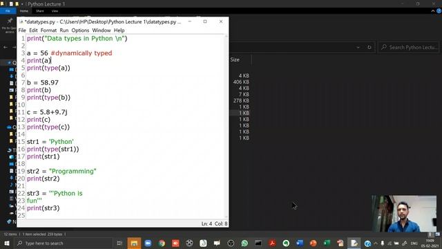 Python Lecture 1 - Part 2 смотреть онлайн