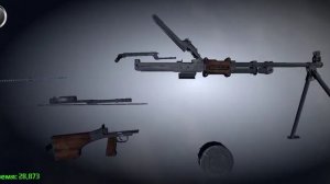 Симулятор сборки/разборки оружия: сборка/разборка пулемёта. РПД ( Ручной Пулемёт Дегтярёва)