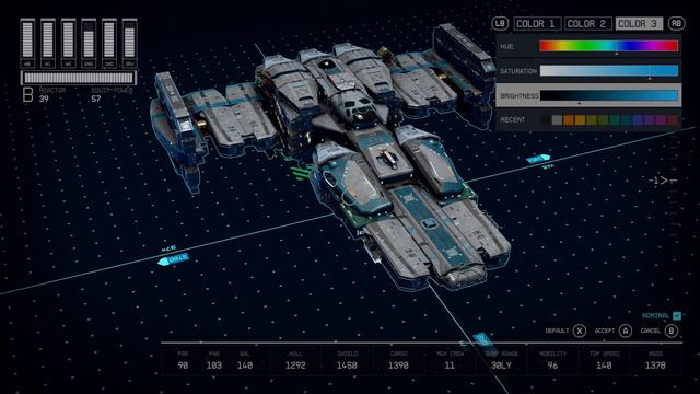 Starfield - SCIMITAR, Class B Sienar Design Systems Sith Infiltrator смотреть онлайн