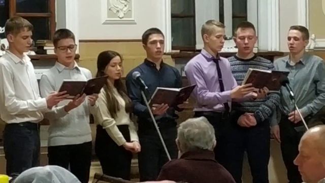 Прошли года и снова встреча 31.12.2019г Церковь ЕХБ Пос.Высокий Молодежь Христианские песни смотреть онлайн