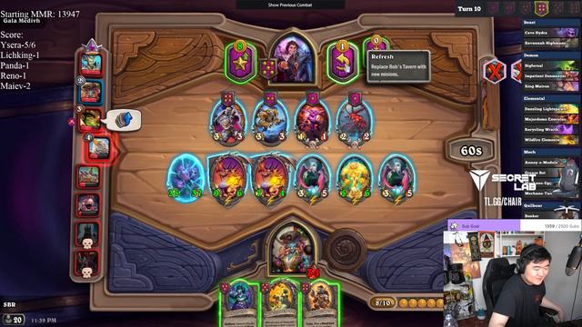 Back to 14K MMR! | Hearthstone Battlegrounds смотреть онлайн