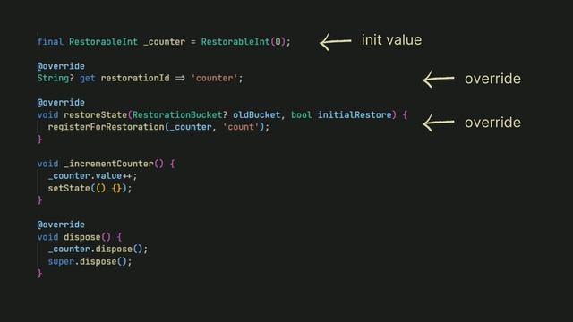 FLUTTER Restoration mixin | State restoration смотреть онлайн