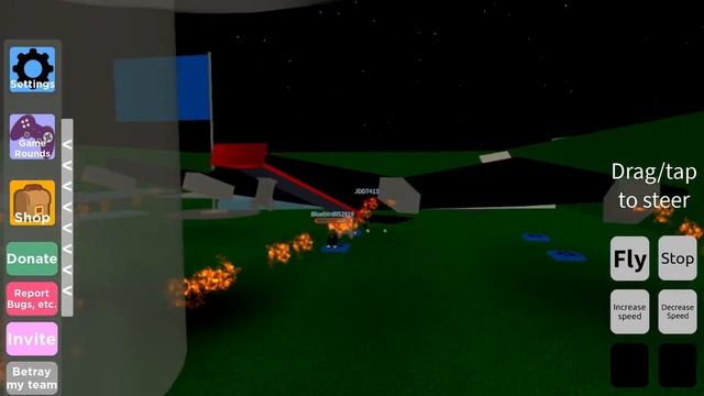 Using the FIGHTER EAGLE in Red vs Blue Plane Wars [ROBLOX] смотреть онлайн