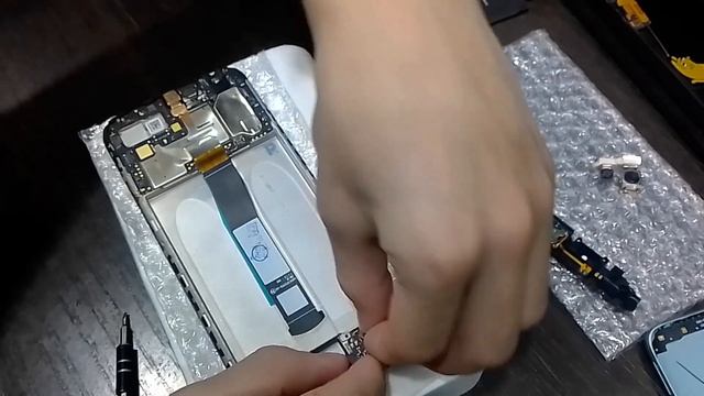 Установка экрана с АлиЭкспресс на Redmi10c,и выявление дефекта экрана