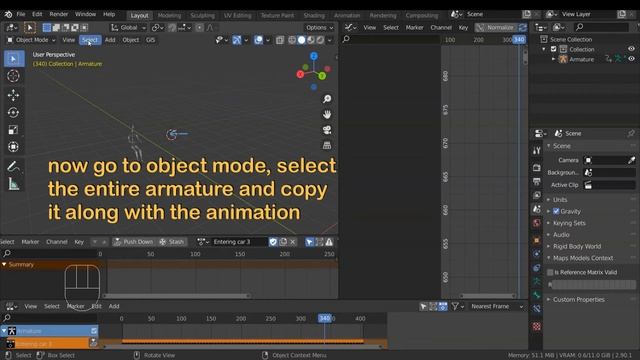 Blender 2.90 Combining Mixamo Animations #2 смотреть онлайн