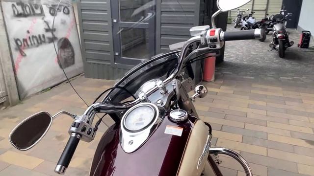 Обзор Yamaha DragStar1100 Classic 0494