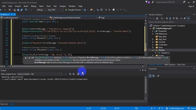 Code First Approach in Asp.Net MVC5 ( Entity Framework) смотреть онлайн